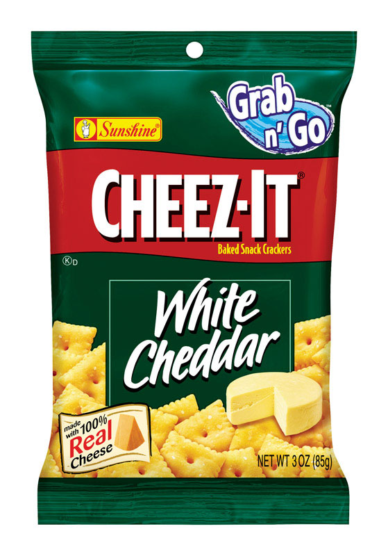 Kellogg Snacks Keebler 2410031532 3 oz Cheez-it Cheddar, White